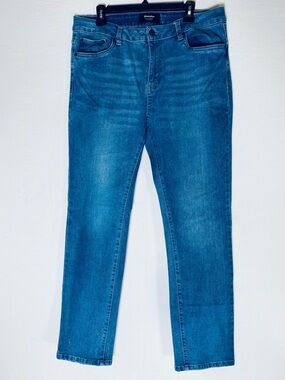 Bluenotes Med Wash Straight Leg Jeans 36x34 Normcore Dadcore